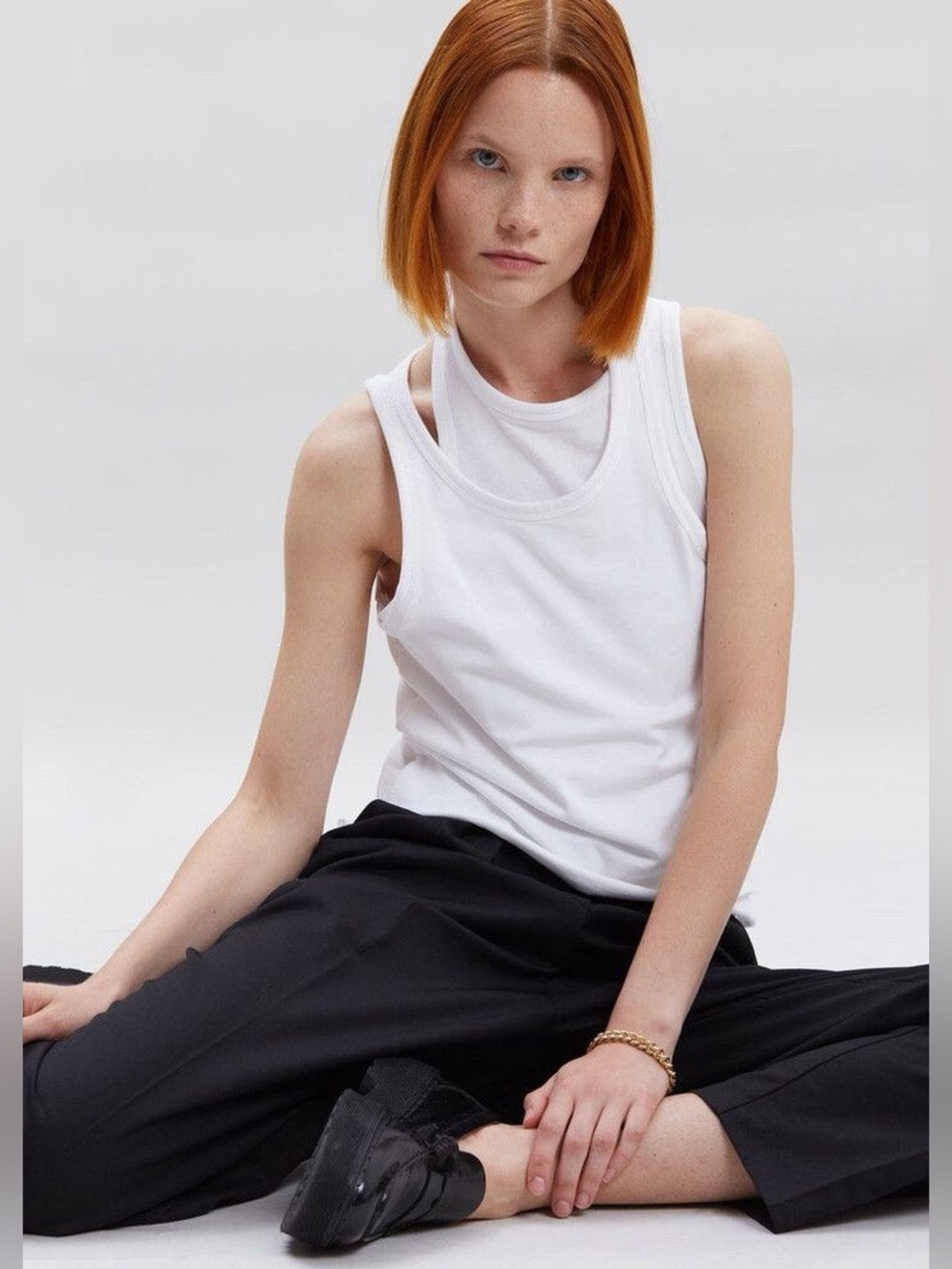 The Frankie Shop Layered Double Tank